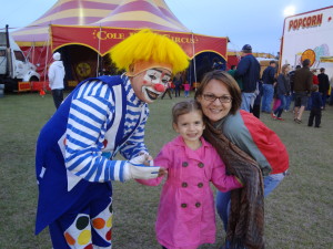 circus clown preshow